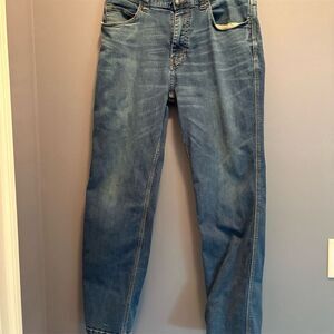 Wolverine Men's Flame Resistant  Jeans Blue Size 36x32 (actual measures 33x30)